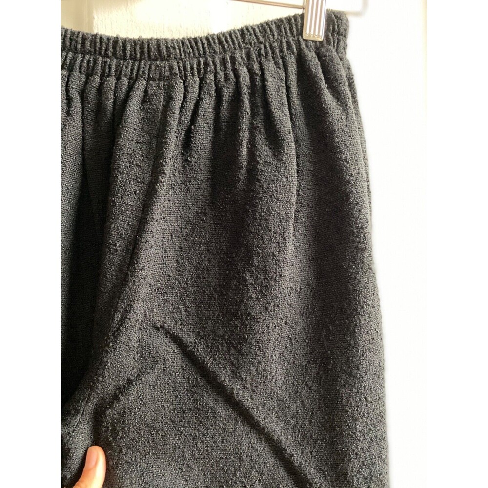 Vintage Nubby silk and silk lined minimalist pull on pants #ElizabethSuzanne S